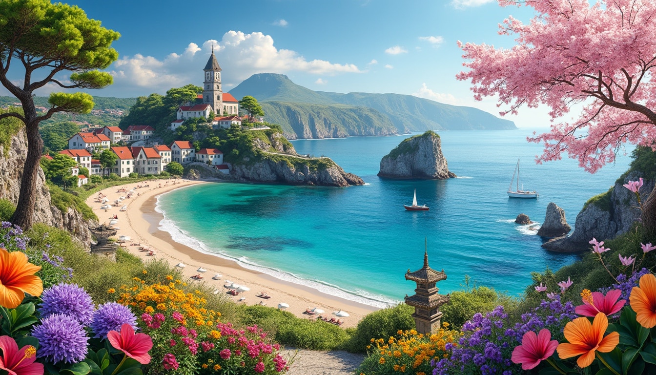 découvrez les escales incontournables pour des vacances printanières inoubliables : la beauté sauvage de la bretagne, les plages ensoleillées des antilles et la richesse culturelle de l'asie. plongez dans des paysages variés et des expériences uniques qui rendront votre printemps mémorable.