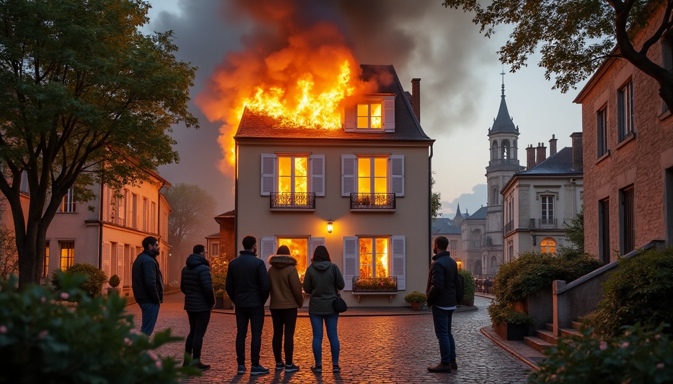 un incendie surprend une location airbnb à poitiers, entraînant le relogement de cinq personnes. découvrez les détails de cet incident survenu au cœur de la ville et les conséquences pour les occupants.
