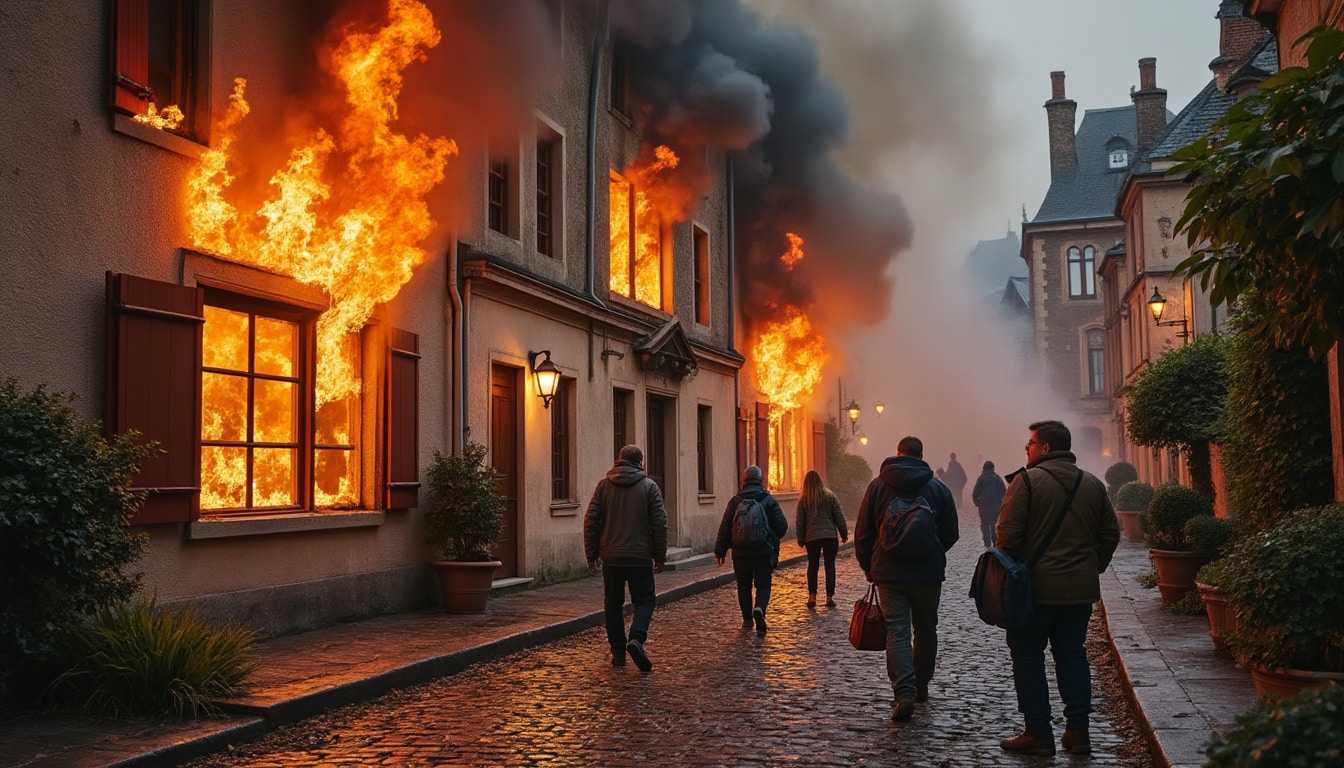 un incendie ravage une location airbnb au cœur de poitiers, provoquant la nécessité pour cinq personnes de trouver un nouveau logement. découvrez les détails de cet événement tragique et ses conséquences sur les victimes.