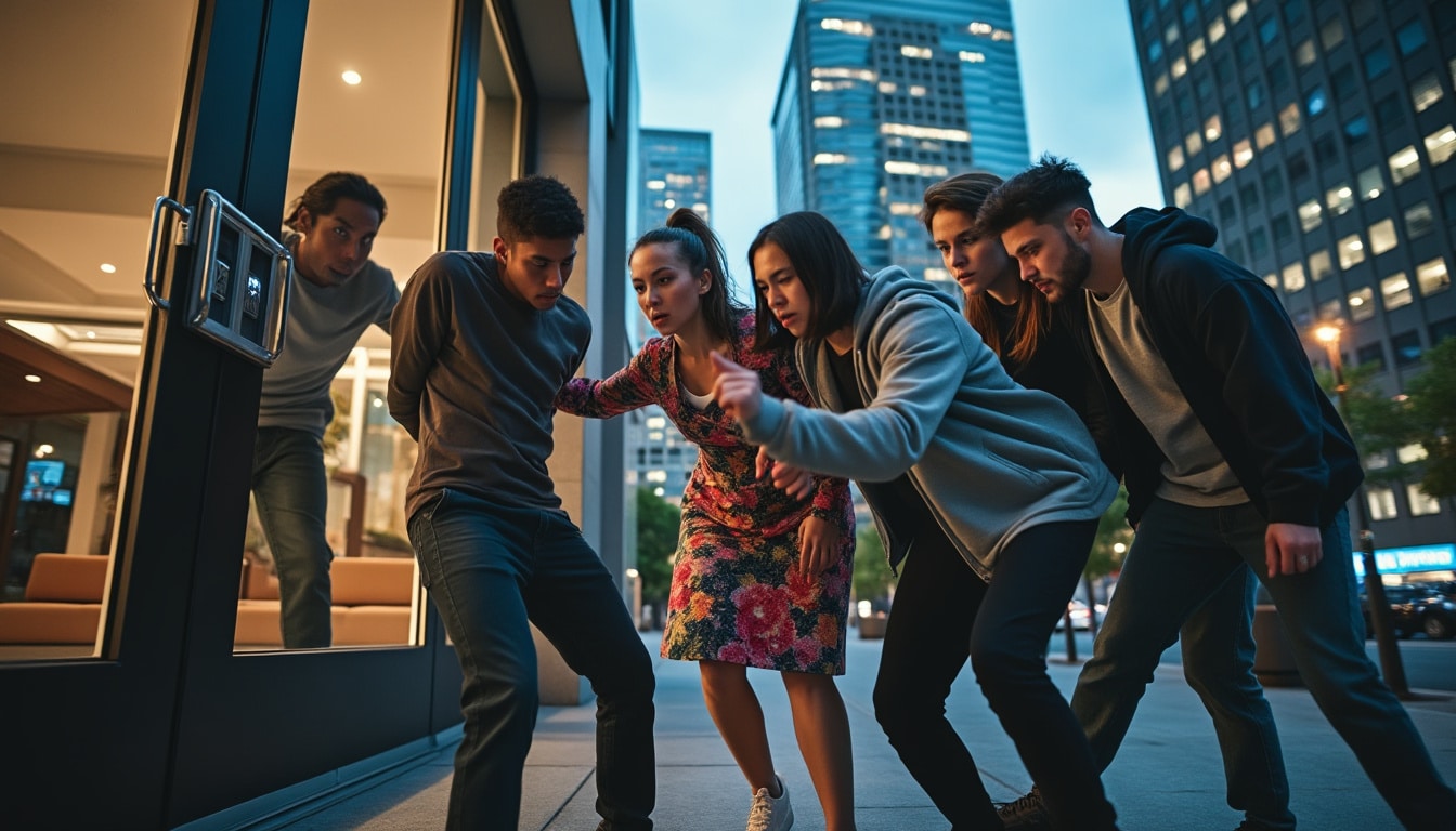 découvrez l'incident troublant sur une plateforme de réservation, où des jeunes ont forcé l'entrée d'un appartement, révélant les tensions croissantes du conflit locatif. analyse des enjeux et des conséquences sur la location entre particuliers.