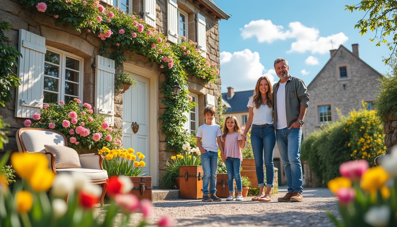 découvrez l'histoire émouvante d'une famille relogée à dinan pendant les vacances de pâques, suite à la perte de leur appartement dans un incendie. un témoignage de résilience et d'espoir face à l'adversité.