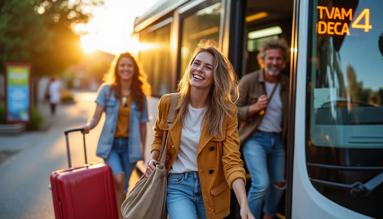 Illustration: Les avantages concrets des vacances accessibles en transports en commun