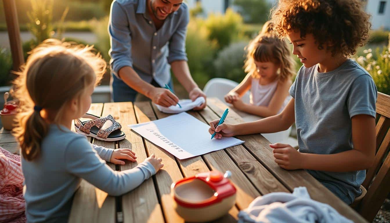 Liste de vacances pour une location à imprimer : guide pratique et modèles