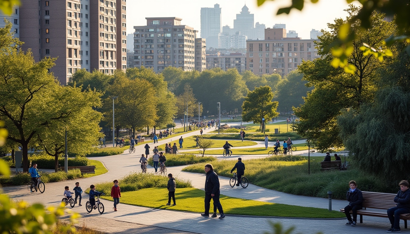 Illustration: Urbanisme, aménagements et vie quotidienne dans le quartier du Grand Parc