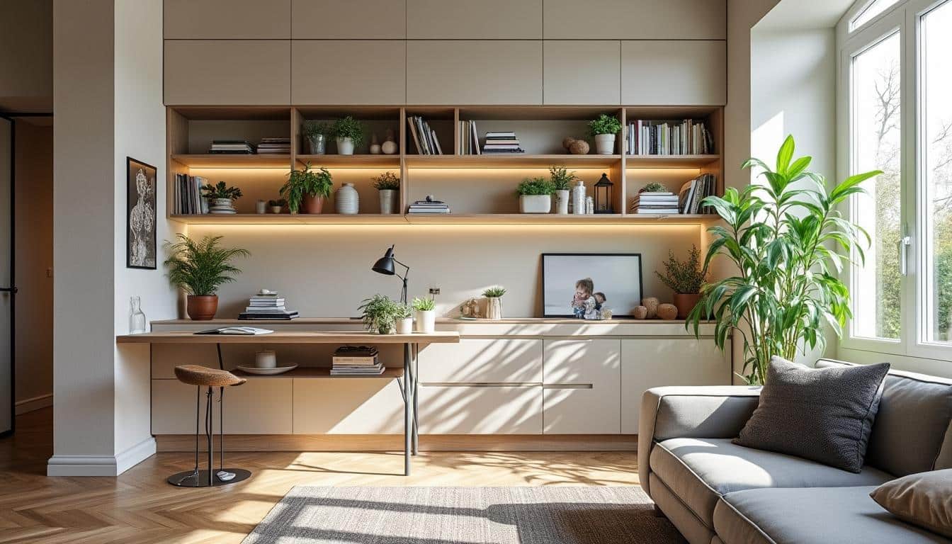 Illustration: Astuces et conseils pour optimiser l’espace dans son appartement intérieur