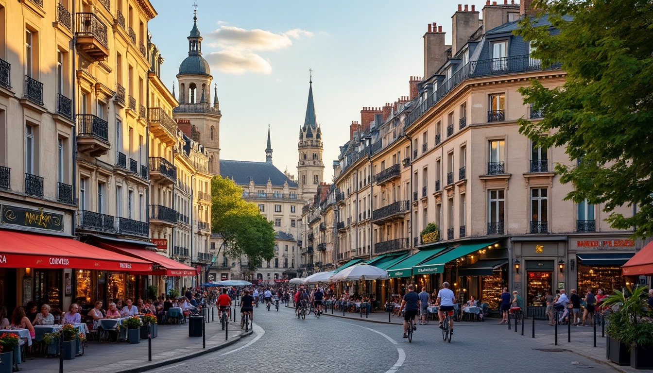 Illustration: Découvrir la diversité des quartiers de Bordeaux : un paysage urbain unique