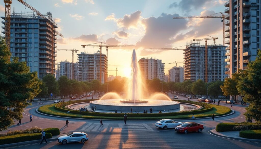 Quels sont les projets résidentiels en développement dans le quartier Fontaine ?