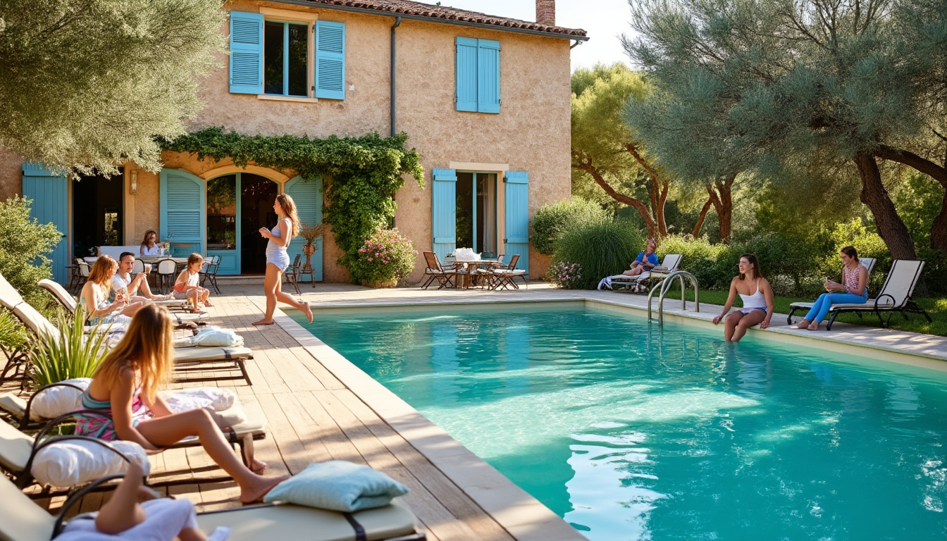 Location de maison dans le Luberon avec piscine : confort et charme